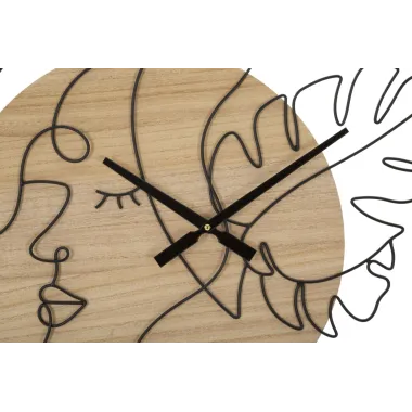 ZEGAR NAŚCIENNY ELEGANT -B- 60X2 cm